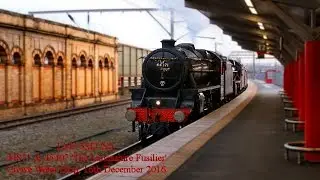 LMS 5MT No. 44871 and 45407 Crewe Water Stop 16/12/16