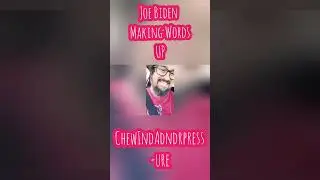 Joe Biden Making up Words #gaffe #letsGoBrandon #trump #presidentBiden #comedy #usa #funny #laugh