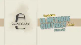 TUTO PEINTURE | La Méthode CONTRAST | Tissus violets, bois et os
