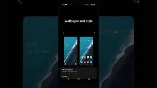 How To Apply Dark Mode to Wallpaper on Samsung One UI