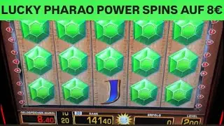 Lucky Pharao SMARAGDE ohne Ende Power Spins 8€ 🔥 MEGA GEWINN SPIELHALLE
