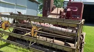Massey Harris Super 26 combine