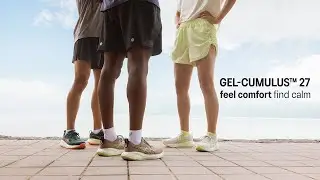 ASICS Running | GEL-CUMULUS&trade; 27 | feel comfort find calm​