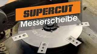 Montage SuperCut Edelstahl Messerscheibe f&uuml;r Husqvarna Automower