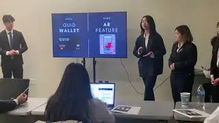 N&uuml;apps at the NYC Finals for the Virtual Enterprise business plan competition. 2022-2023