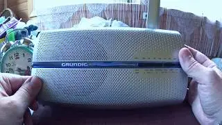 Радиоприемник Грюндиг - Grundig Music Boy 50 - Обзор и Работа на КВ, СВ и УКВ диапазонах