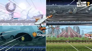 ✨️ Canyoneer 37 | Glider Gameplay - Hill Climb Racing 2