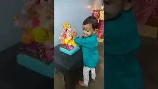 Tera hi naam pukaru #cute #viral #ganeshchaturthi #ganesh