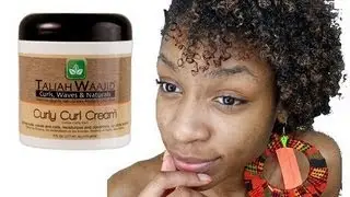 Taliah Waajid Curly Curl Cream Review- Softest Wash n Go!