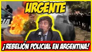🔴 &iexcl;LA POLIC&Iacute;A ARGENTINA SE LEVANTA CONTRA EL AJUSTE! 🔴 &iexcl;TIEMBLA MILEI! - Daniel Devita EN VIVO
