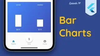 (Ep 74) Bar Charts Using Fractionally Sized Box In Flutter - Home Page Refactor Pt 4