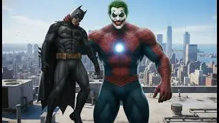 Superhero Nightmare: Joker Steals Power, Iron Man Dies, Hulk and Spider-Man Ask Batman for Help