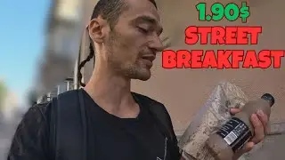 1.90$ Typical street Bulgarian breakfast