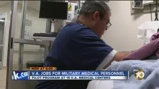Program helps military medical personnel with jobs at local facilities