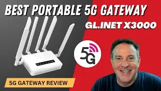 🔴Выдающийся мобильный маршрутизатор 5G с поддержкой Multi-WAN и VPN GL.inet X3000 Spitz AX. Полны...
