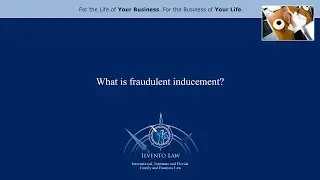 What is fraudulent inducement?