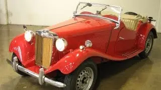 1951 MG TD w 1250cc XPAG w/ Marshall Supercharger