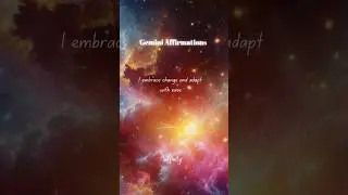 Gemini Empowerment |💫 7 Affirmations for Mindful Growth💡🌟#geminiaffirmations #gemini
