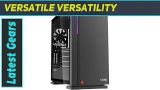 AZZA CSAZ-7000B Zircon Full Tower PC Case: The Ultimate Gaming Setup!