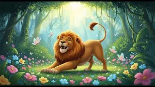 Leo Lion&rsquo;s Jungle Roar | Wild Animal Rhyme for Kids | Nursery Rhymes & Songs for Children
