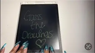 ASMR ~ Guess The Drawing ✍🏽