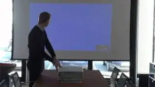 Lens shift function using a Sanyo PLV-Z800