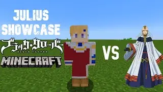 Julius Novachrono showcase Block Clover #minecraft #anime #blackclover