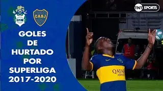 Todos los goles de HURTADO en Superliga (2017 - 2020)