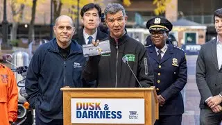 NYC DOT ANNOUNCES RETURN OF ANNUAL DUSK AND DARKNESS CAMPAIGN