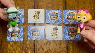 Pups Play a Matching Game - Paw Patrol Toys