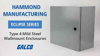 Hammond Manufacturing Eclipse Series Type 4 Mild Steel Wallmount Enclosures
