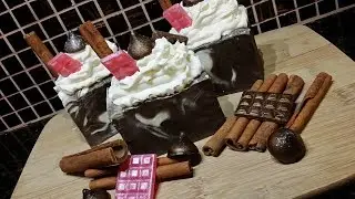 Christmas is Coming! Making Chocolate & Peppermint Delight Cold Process Soap!