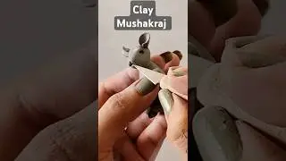I made Mushakraj in 2 Minutes #diy #craft #shorts #ganeshchaturthi #youtubeshorts  @Kalyaniscorner