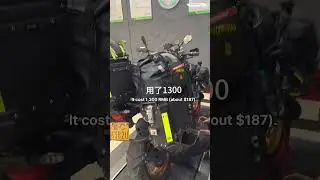 I Packed Everything&hellip; Then the Bike Failed Midway #benelli552x #mototravel #breakdown #advriding