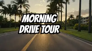 4K Darwin City Driving Tour 2023 - Early Morning Drive from Marrara/ Airport to Nightcliff Beach