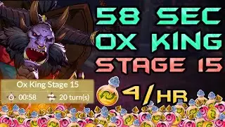 1 Shot Ox King Stage 15 - Skill Rotation Guide | Seven Knights Re:Birth