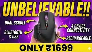 Is This the Best Budget Mouse for Productivity? 🤯 Amkette Flow Review #rechargeable #amkette #mouse