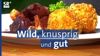Rehragout mit Birnen-Topfenkn&ouml;del - Cliff H&auml;mmerle kocht 