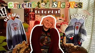 How to Upcycle a Shirt with Crochet ⋆.˚⟡ ࣪ ˖