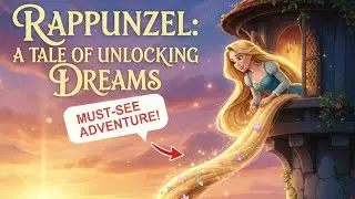 Rapunzel&rsquo;s Golden Hair Secret | A Dark Magical Fairy Tale Animation|Hindi Fairy Tales|Urdu stories