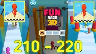 Fun Race 3D Gameplay #16 | Level 210 - 220