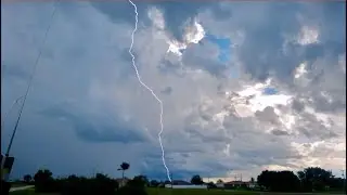 Lightning documentary Video / CAPE CORAL LIGHTNING STORM 7-5-2017