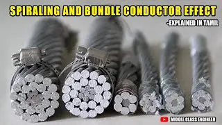 Spiraling & Bundle Conductor Effect | Stranded Conductors |Tamil| Middle Class Engineer | #education