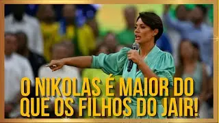 Menos de DOIS DIAS DEPOIS DE MANIFESTAÇÃO Nikolas ROMPE com filhos do Bozo e tem apoio de Micheque