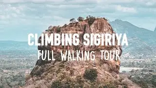 climbing up Sigiriya rock fortress - full walking tour 🇱🇰 Sri Lanka (Sinhagiri)
