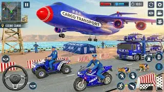 US Police Cargo Transport Simulator 3D Android Game Gameplay 