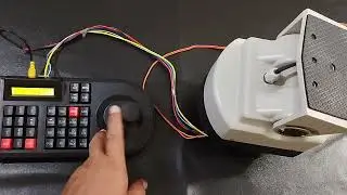 PTZ controller 3103 C settings || joystick settings || outdoor 303 PAN TILT motor