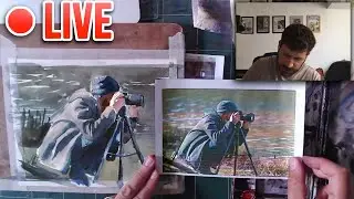 How to Paint People (Slow and accurate!) | LIVE 🎨🔴