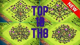 🌟Th8 New base + link🌟- Base Farming  (Top10) With Link in Clash of Clans - best base TH8 defense🌟