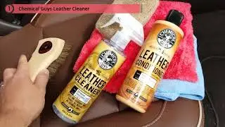 Chemical Guys Meguiars Leather Cleaner Top 5 Best Leather Cleaners Review in 2021 Detailing